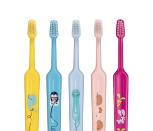 Cepillo Dental Infantil TePe de 0-3 Años – Mini Extra Soft