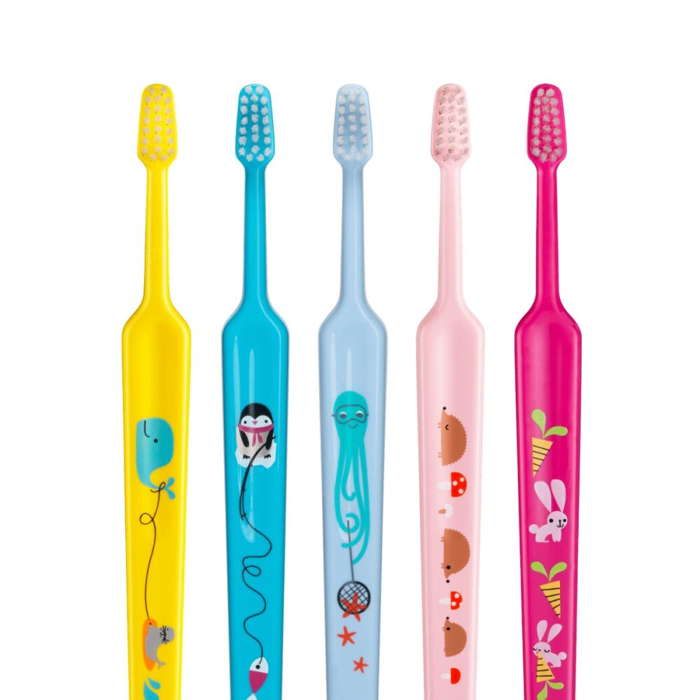 Cepillo Dental Infantil TePe de 0-3 Años - Mini Extra Soft